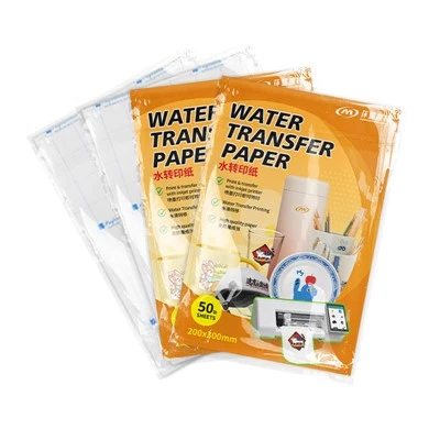 Waterslide Decal Paper Clear & Dark A4 MYCUT